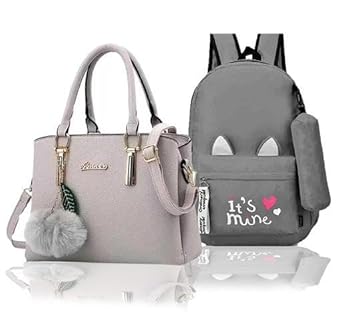 The Bags Maker Stylish Girls' Backpack Combo Set